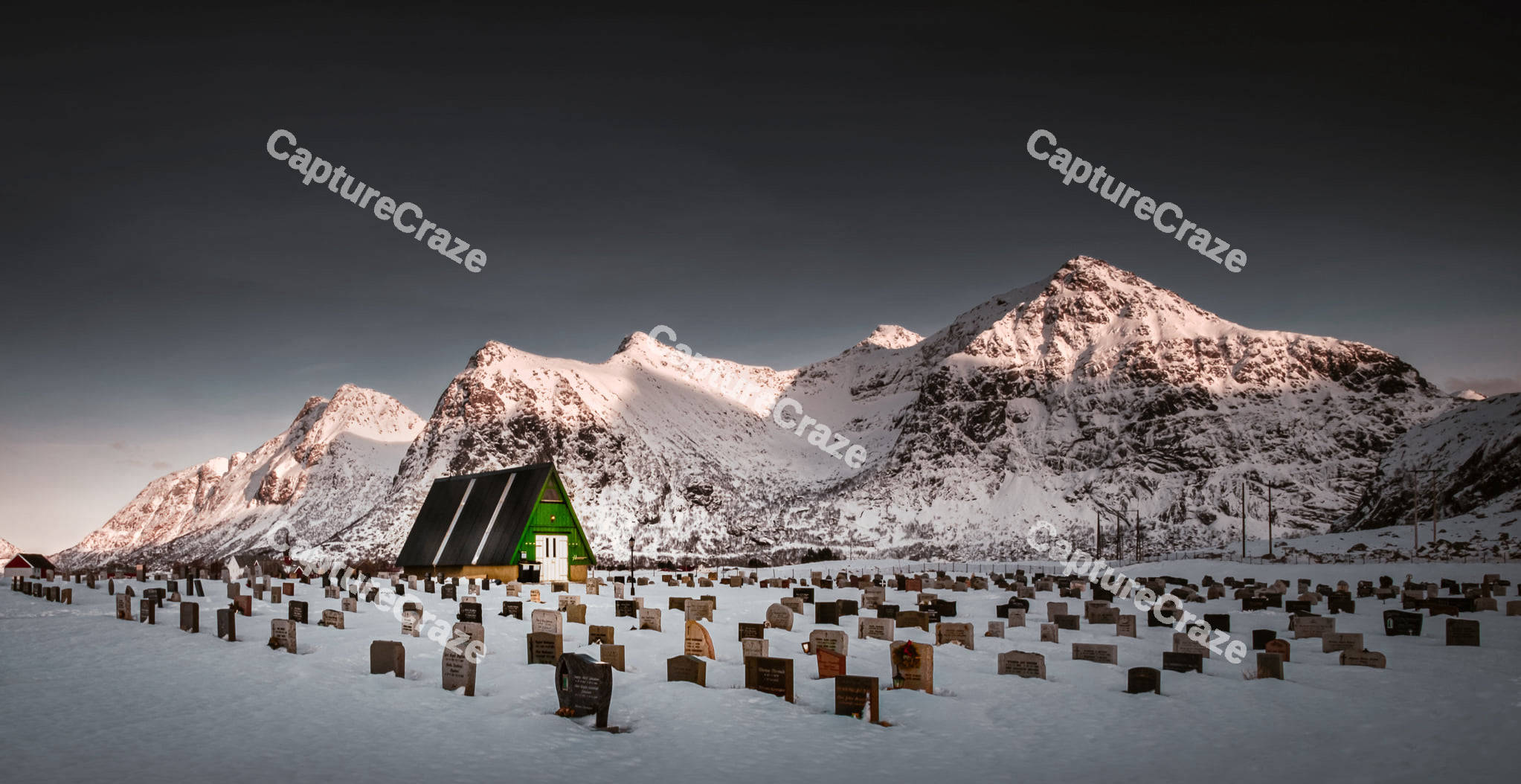 Gravestones In Norway